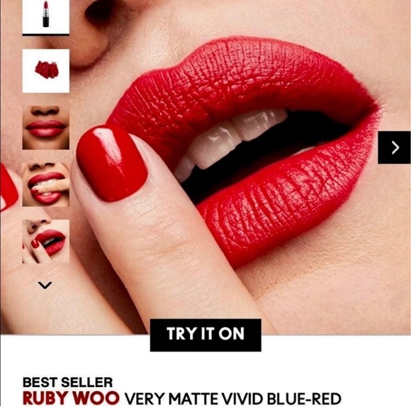 MAC Ruby Woo Lipstick | 1PC | Red - Picture 4 of 4